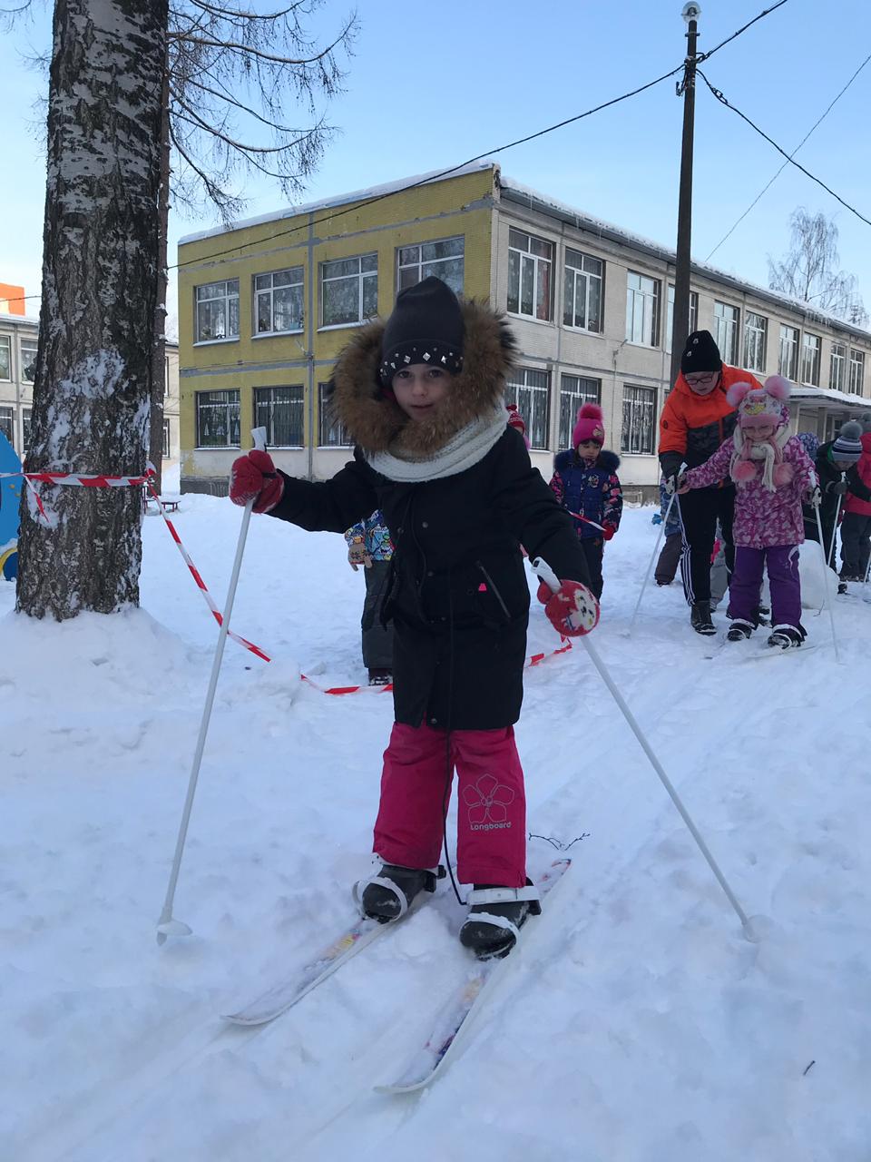 Приобщение детей старшего дошкольного возраста к ходьбе на лыжах